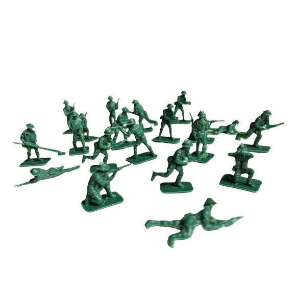Toys Tiny Army Men Miniature Green Army Action Figures Minis Poshmark